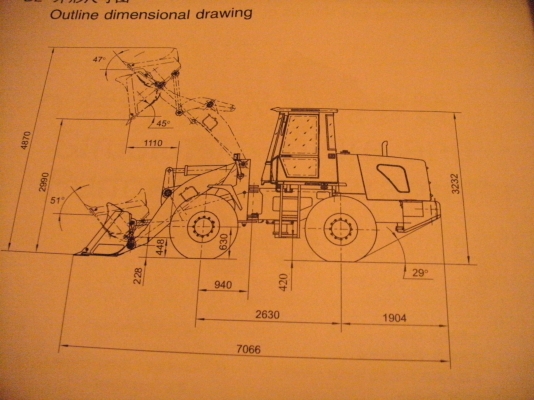 มาถึงไทยแล้ว รถตัก FOTON FL935E ยกได้สูง4เมตร มีVDOให้ชม