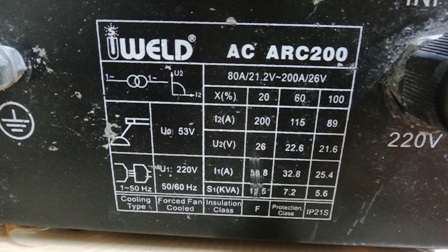 ตู้เชื่อมไฟฟ้า ระบบ Inverter iWELD arc200 สภาพใหม่ ถูกที่สุดๆ ตู้เชื่อมไฟฟ้า ระบบ Inverter iWELD arc200 สภาพใหม่ ถูกที่สุดๆ