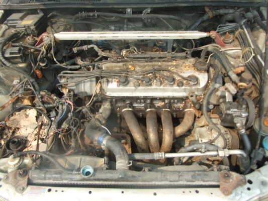 ขายซากHONDA_Accord/โฉมไฟท้ายก้อนเดียว รถจมน้ำ