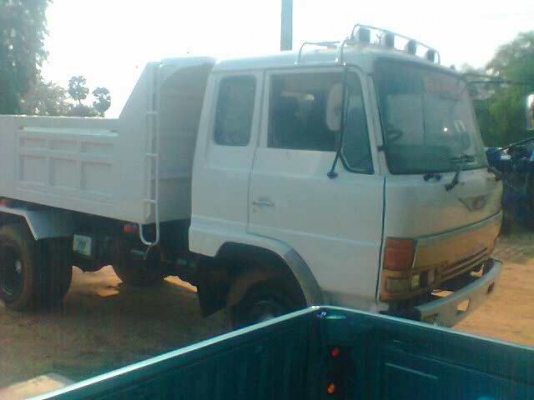 ขายรถ 6ล้อดั้มHINO เครื่อง EH  700 ยาง 9  รถสวยพร้อมใช้เอกสารพร้อมโอน