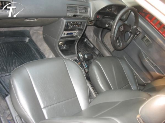 1991 HONDA, CIVIC 1.5 EX (4Dr) โฉม ท้ายแดง,ไฟท้ายสองชั้น สีเทา เกียร์ออโต้ ติดแก๊ส LPG ประกัน 3+