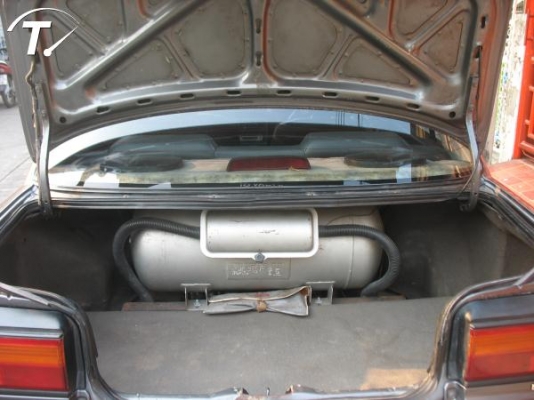 1991 HONDA, CIVIC 1.5 EX (4Dr) โฉม ท้ายแดง,ไฟท้ายสองชั้น สีเทา เกียร์ออโต้ ติดแก๊ส LPG ประกัน 3+