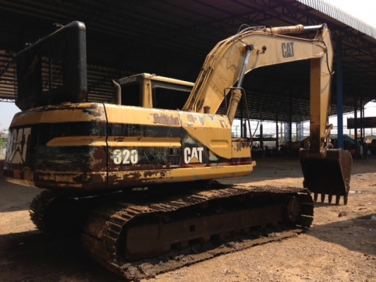 ขายรถแบคโฮ CAT 320V2 รถพร้อมใช้ ไฟฟ้าครบ ช่วงล่างเต็มๆ ราคาต่อรองได้