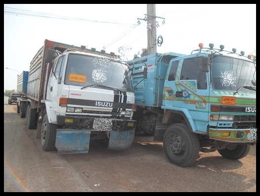 อีซูซุร๊อคกี้ พ่วงแม่+ลูก เหลือพ่วงสีเขียว ขายด่วนมากๆ
