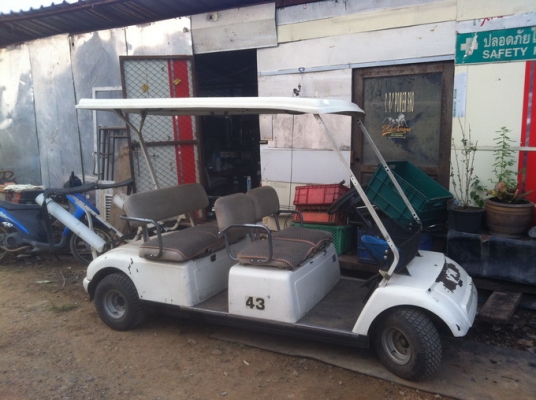 ขายรถกอฟ๊ เครื่องเบนซิน ขับใช้งานได้ปกติ กระจกมี 75000 โทร 0819884773