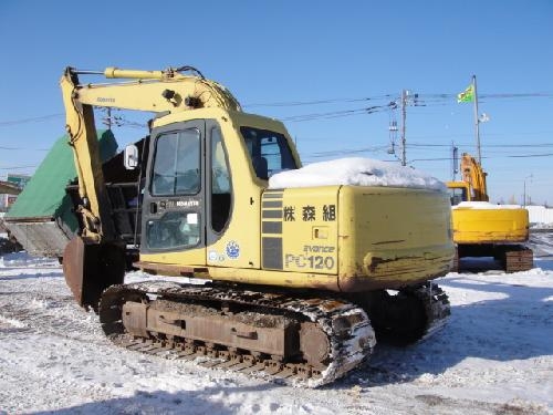 PC120-6  รถเก่านอกแท้ มีเอกสารครบ ยังไม่เคยใช้งานในไทย   รถดีสวยพร้อมใช้งานดีทุกระบบโช่ใบหนาสวยมาก...........