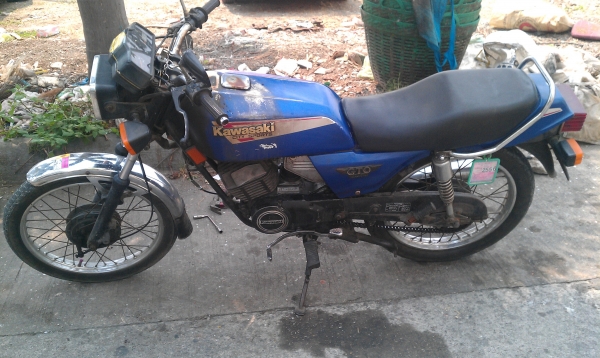ขาย KAWASAKI GTO.พร้อมทะเบียนและชุดโอน