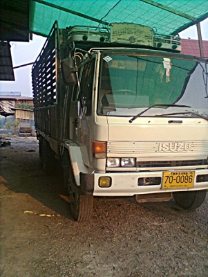 ขายด่วนสิบล้อร๊อกกี้เครื่อง195  6HE   สภาพสวย  เอกสารพร้อมโอน