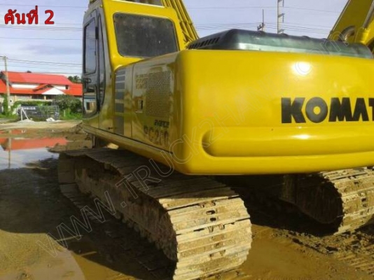 รถแบคโฮ ยี่ห้อ KOMATSU PC200-6 รถแบคโฮ ยี่ห้อ KOMATSU PC200-6
