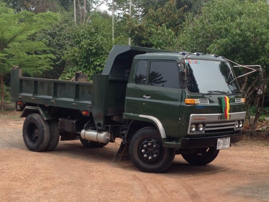 รถดั๊ม 6 ล้อ Isuzu สภาพดีรุ่น FBR มีเล่มทะเบียน