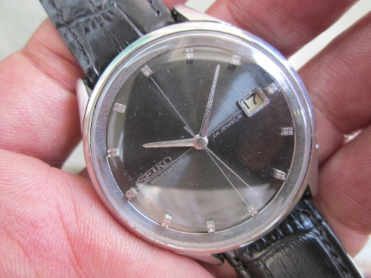 +++++ SEIKO แมวน้ำหน้าดำร่องแผ่นเสียง +++++