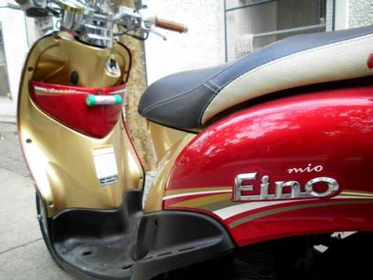 Fino classic ปี 55 (รถ 5 เดือน) แดง-น้ำตาล สด 3000 โล