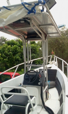 --Hot!!! โปรโมชั่น--ขายเรืออลูมิเนียม 16.5 ฟุต เรือใหม่+เครื่องเรือ Yamaha 40 แรง+เทเลอร์