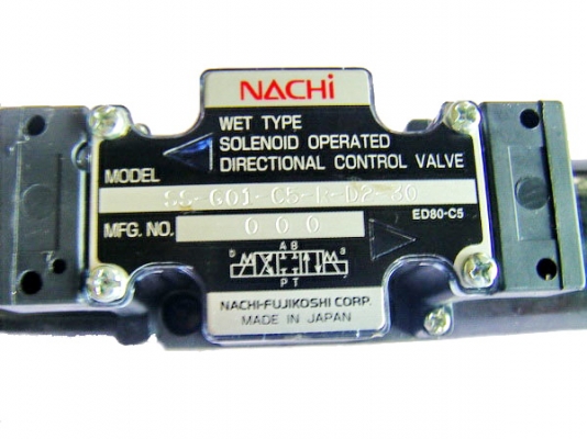 วาวล์คอนโทลไฟฟ้าไฮโรลิค NACHI แท้ๆญี่ปุ่น ไฟฟ้า DC24V วาวล์คอนโทลไฟฟ้าไฮโรลิค NACHI แท้ๆญี่ปุ่น ไฟฟ้า DC24V