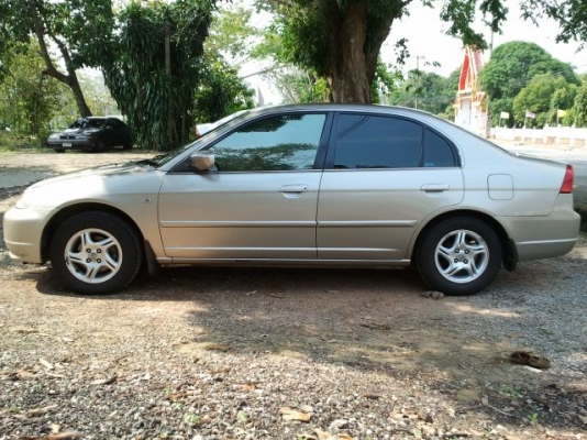 ขาย CIVIC EXI ปี01 AT LPGหัวฉีดAG ยางใหม่ รถมีประกันชั้น1 ราคา 260000 บาท