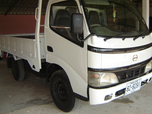 HINO DUTRO 4ล้อ เครื่อง100แรงม้า ปี47 รถห้าง ไมล์น้อย