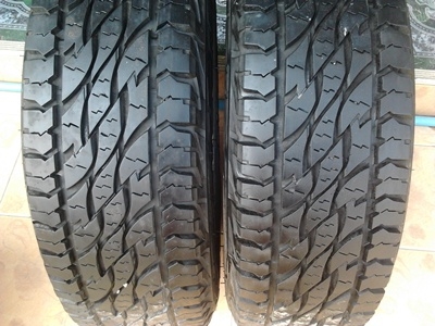 ขายยาง225/70/15 ปี 5111 BRIDGESTONE DUELER A/T 1 คู่  ราคา :  3,500.00  บาท
