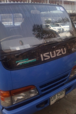 รถบรรทุก ISUZU 4 ล้อ สีน้ำเงิน รถใช้งานได้ ไม่ติดเวลา ลดพิเศษ ขายราคาถูก
