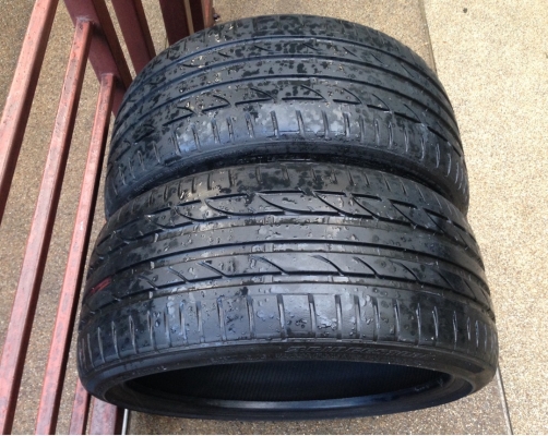 ยางคู่ BRIDSTONE POTENZA S001 235 35 19 ปี13 ดอกเต็มๆ ยางคู่ BRIDSTONE POTENZA S001 235 35 19 ปี13 ดอกเต็มๆ
