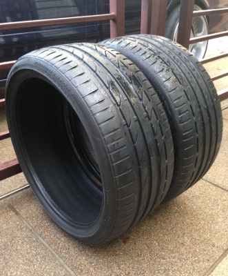 ยางคู่ BRIDSTONE POTENZA S001 235 35 19 ปี13 ดอกเต็มๆ