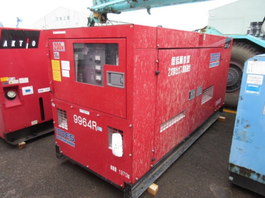 ขายด่วน เครื่องปั่นไฟมือสองนำเข้าจากญ๊่ปุ่น DCA-100ESI