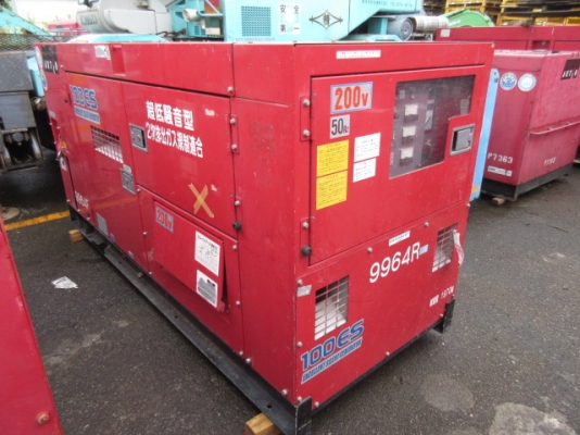 ขายด่วน เครื่องปั่นไฟมือสองนำเข้าจากญ๊่ปุ่น DCA-100ESI