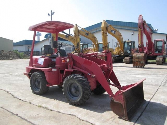 ีรถตักล้อยางขนาดเล็ก MITSUBISHI WS210 มือสองนำเข้าจากญี่ปุ่นแท้