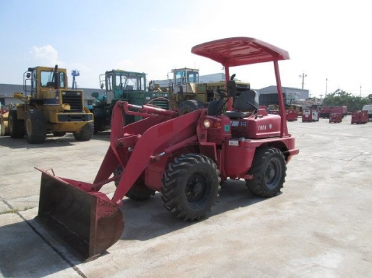 ีรถตักล้อยางขนาดเล็ก MITSUBISHI WS210 มือสองนำเข้าจากญี่ปุ่นแท้