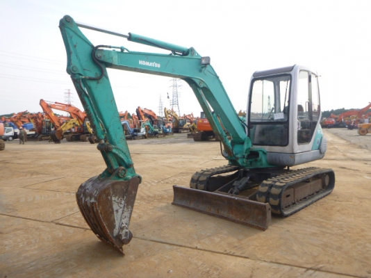 รถขุดเก่าญี่ปุ่น PC45-1 หัวเก๋ง กำลังเดินทางจากญี่ปุ่น