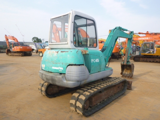 รถขุดเก่าญี่ปุ่น PC45-1 หัวเก๋ง กำลังเดินทางจากญี่ปุ่น รถขุดเก่าญี่ปุ่น PC45-1 หัวเก๋ง กำลังเดินทางจากญี่ปุ่น