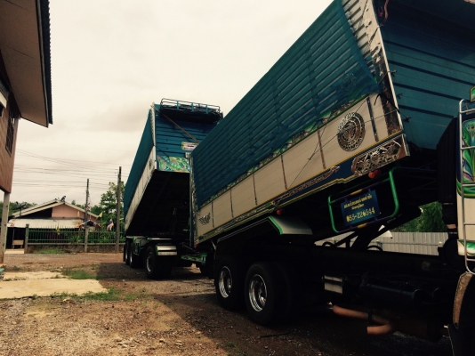 ขายดาวน์รถพ่วง 22 ล้อ แท่.ลูก กระบะเนียมคอกเกษตรดั้ม HINO 380 ปี.56 รถสวย ราคา.1200000 สนใจลองคุยกันได้ครับ