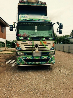 ขายดาวน์รถพ่วง 22 ล้อ แท่.ลูก กระบะเนียมคอกเกษตรดั้ม HINO 380 ปี.56 รถสวย ราคา.1200000 สนใจลองคุยกันได้ครับ