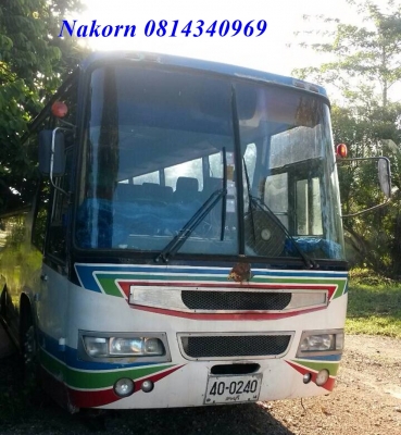 ขายด่วน รถบัสพัดลม สภาพดี พร้อมใช้งาน ติด NGV (คุณณคร) 0814340969