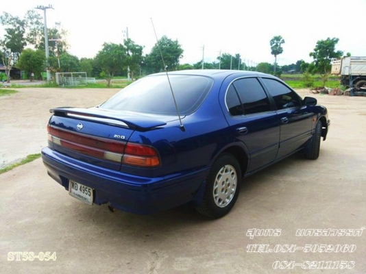 ขายด่วน NISSAN CEFIRO 2.0 G โฉม A32 สีน้ำเงิน เกียร์ออโต้ สวยมากเดิมๆ ใช้น้อย พร้อมใช้งาน ราคาสุดคุ้ม