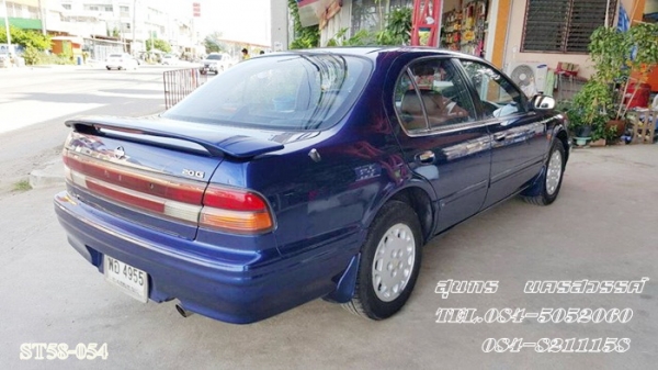 ขายด่วน NISSAN CEFIRO 2.0 G โฉม A32 สีน้ำเงิน เกียร์ออโต้ สวยมากเดิมๆ ใช้น้อย พร้อมใช้งาน ราคาสุดคุ้ม