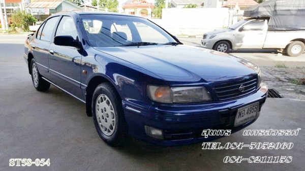 ขายด่วน NISSAN CEFIRO 2.0 G โฉม A32 สีน้ำเงิน เกียร์ออโต้ สวยมากเดิมๆ ใช้น้อย พร้อมใช้งาน ราคาสุดคุ้ม