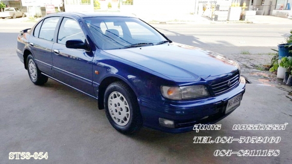 ขายด่วน NISSAN CEFIRO 2.0 G โฉม A32 สีน้ำเงิน เกียร์ออโต้ สวยมากเดิมๆ ใช้น้อย พร้อมใช้งาน ราคาสุดคุ้ม