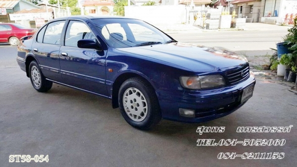 ขายด่วน NISSAN CEFIRO 2.0 G โฉม A32 สีน้ำเงิน เกียร์ออโต้ สวยมากเดิมๆ ใช้น้อย พร้อมใช้งาน ราคาสุดคุ้ม