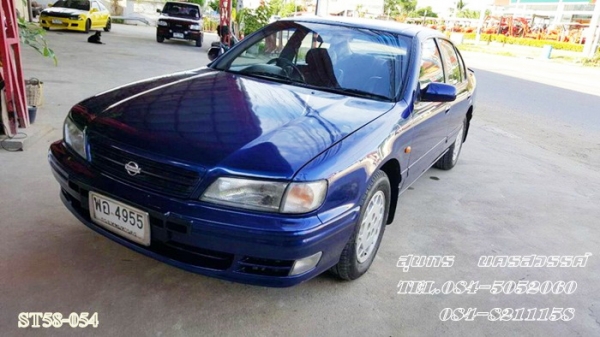 ขายด่วน NISSAN CEFIRO 2.0 G โฉม A32 สีน้ำเงิน เกียร์ออโต้ สวยมากเดิมๆ ใช้น้อย พร้อมใช้งาน ราคาสุดคุ้ม