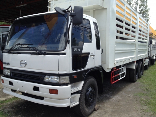 ขาย HINO FL1J 220HP 10ล้อแท้ ปี2540 กระบะเหล็ก 7.5 ม.