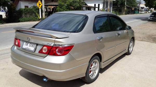 ขาย Honda city zx ปี 49 สีบรอนซ์ทองสวย เกียร์ออโต้ ราคา 235,000 บาท ++++++++