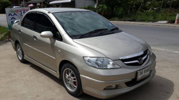 ขาย Honda city zx ปี 49 สีบรอนซ์ทองสวย เกียร์ออโต้ ราคา 235,000 บาท ++++++++