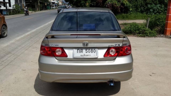 ขาย Honda city zx ปี 49 สีบรอนซ์ทองสวย เกียร์ออโต้ ราคา 235,000 บาท ++++++++