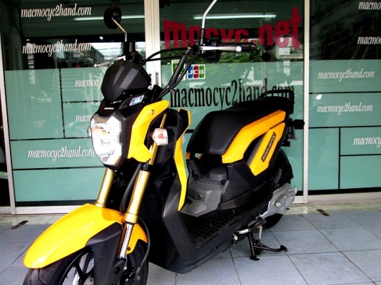 zoomer สีเหลืองตัวใหม่ รถเดือน กุมภาพันธ์ ปี 58 ไมล์ 2 พันโล รถ 5 เดือนไมล์น้อยราคาสุดคุ้ม แถม 4รายการ 39900