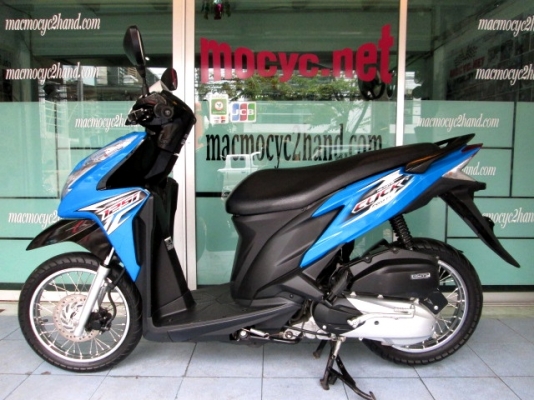 CLICK 125 i สีน้ำเงิน รถเดือน มกราคม ปี 2557 ไมล์ 1 หมื่นโล  ฟรีโอน แถม 4 รายการ 32900