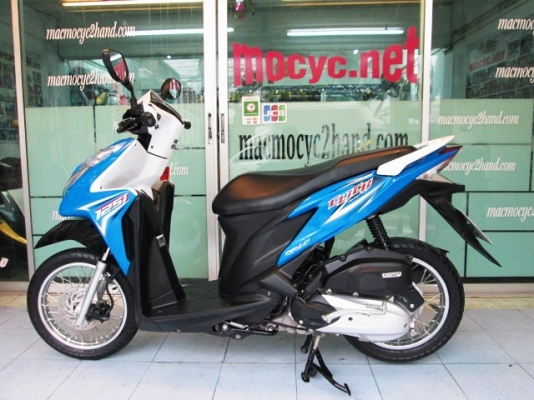 CLICK 125 i สีน้ำเงิน รถเดือน พฤษภาคม ปี 2557 ไมล์ 4 พันโล  แถม 3 รายการ 34900