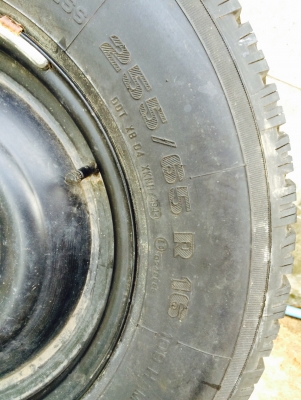 ยางอะไหล่ มือ2