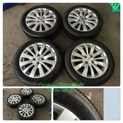 ขายล้อ 16 Suzuki Swift 4รู100 +ยางปี13 ราคา6,500฿ ถูกๆ