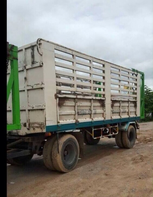 รถบรรทุก พ่วง แม่+ ลูก 18 ล้อ ยี่ห้อ UD เครื่อง225 (รุ่นไฟกลม). เครื่องเดิมๆ. แม่ดัมพ์ ลูกไม่ดัมพ์ กะบะเหล็กสภาพพร้อมใช้งาน