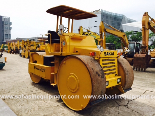 รถบด SAKAI รุ่น R2S S/N 12405 นำเข้า ไม่มีใช้งานในไทย บจก.สหสินอีควิปเม้นท์ โทร.081-5851880, 02-5168100-1 www.sahasinequipment.com